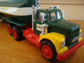 1972 & 1974 Hess Tanker Truck Hess Holiday Toys