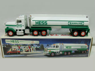 1990 Hess Tanker Truck Hess Holiday Toys