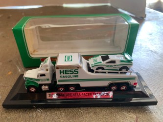 2001 Hess Mini Racer Transport: The Mini Speedster The Minis