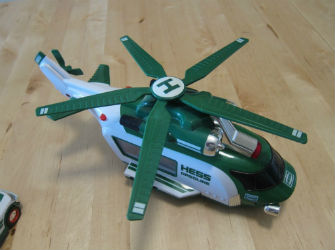 2012 Hess Helicopter and Rescue Hess Holiday Toys
