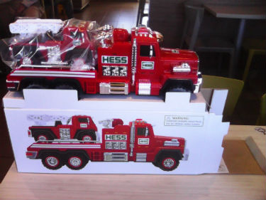 2015 Hess Fire Truck and Ladder Rescue Hess Holiday Toys