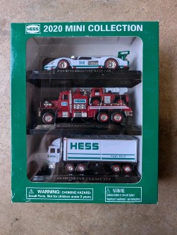 2020 Hess Mini Collection: The Emergency & Racing Trio The Minis