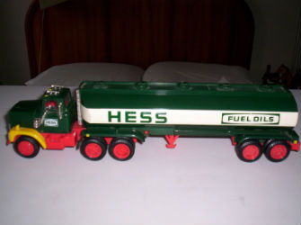 1984 1984 The Hess Fuel Tanker With Bank