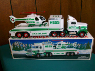1995 1995 Hess Toy Truck and Helicopter