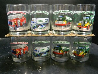 1996 1996 Hess Toy Truck Glasses - Collectors Series
