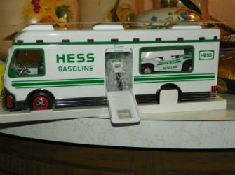 1998 1998 Hess RV with Dune Buggy and Motorcycle