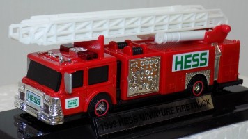 1999 1999 Hess Miniature Fire Truck: The Second Mini