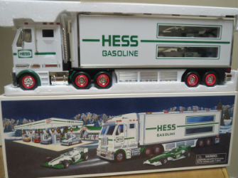 2003 2003 Hess Toy Truck and Racecars