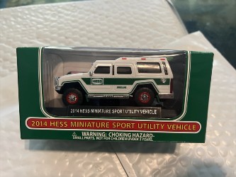2014 2014 Hess Mini Sport Utility Vehicle: The 40th Anniversary Replica