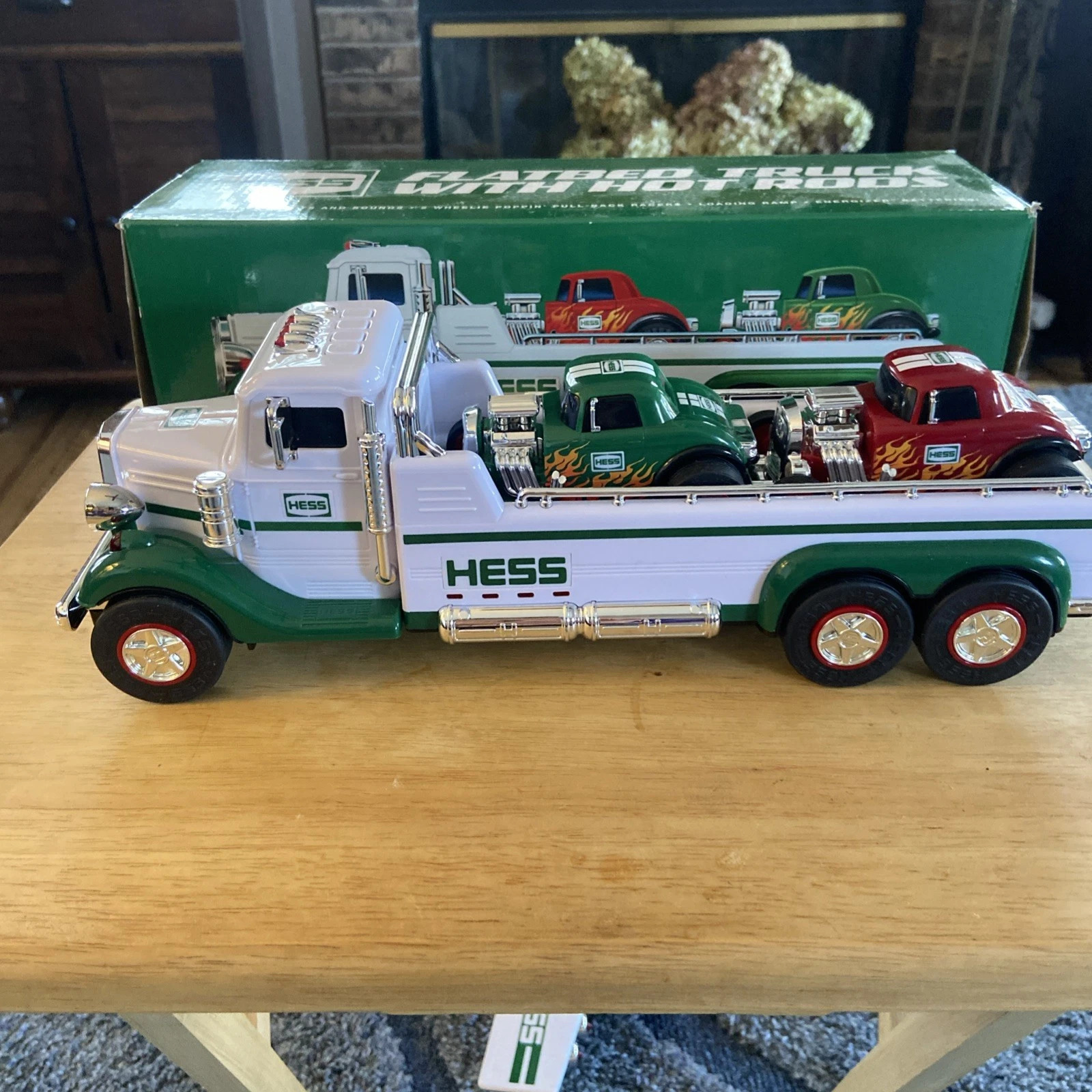 2022 2022 Hess Flatbed Truck with Hot Rods